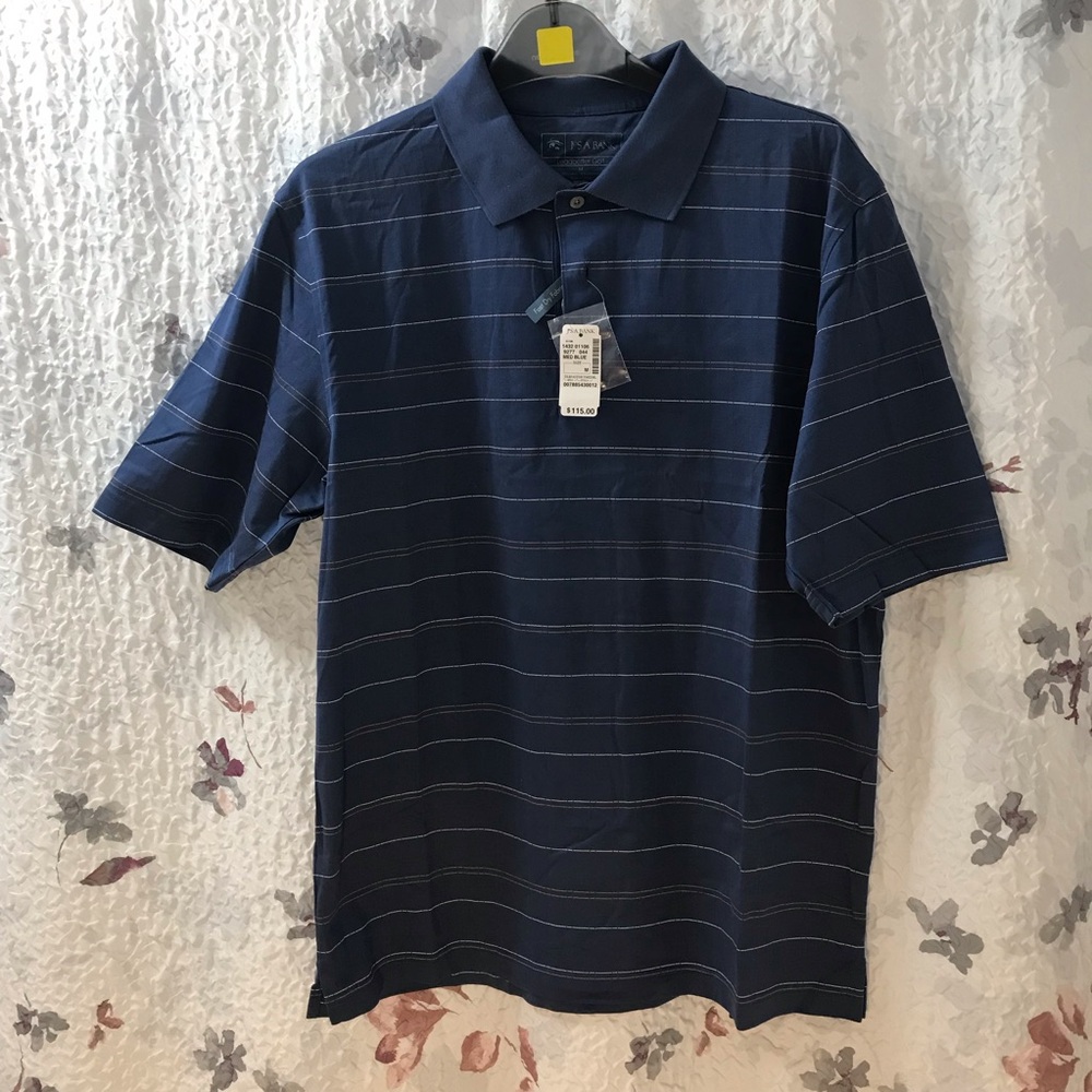 JOS A BANK LEADBETTER GOLF POLO